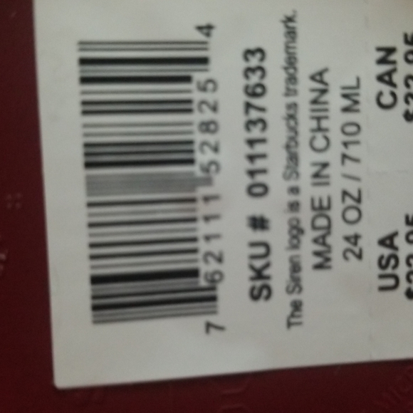 Starbucks pink  tumbler sz. 24oz - Picture 10 of 10